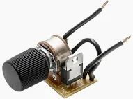 dimmer rotativo 400w preto
